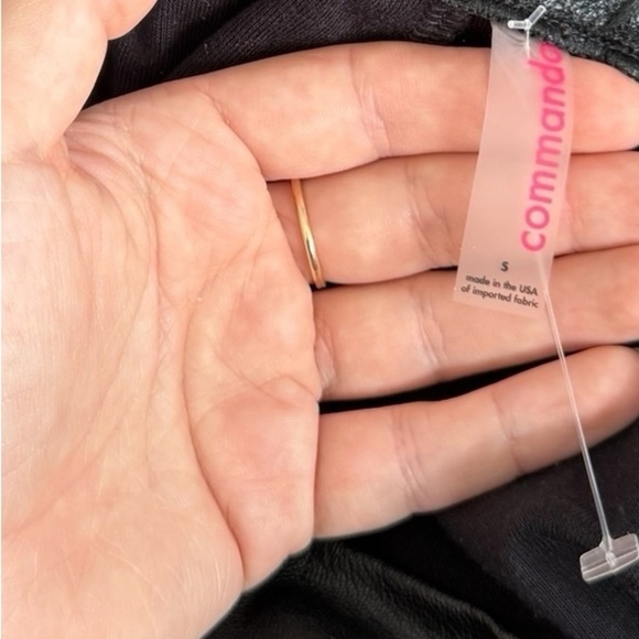 Commando Black Faux Leather Joggers size S - Picture 13 of 13